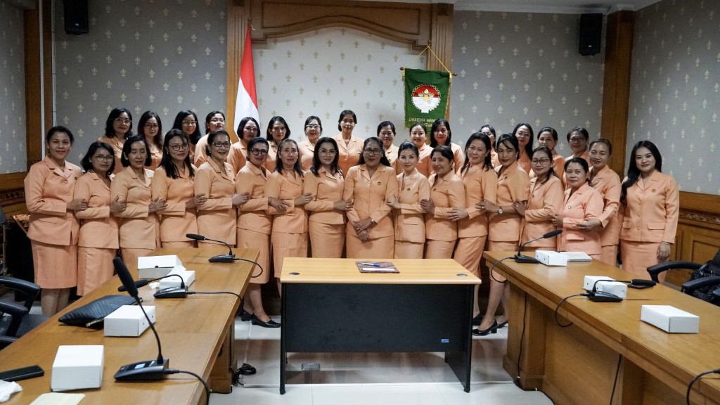 Sertijab Ketua Dharma Wanita Persatuan Kabupaten Badung